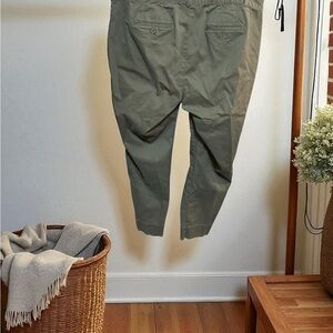 Talbots Olive Straight Leg Pants